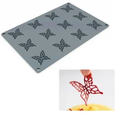 Pavoni Siliconen Vorm Vlinder 40x39mm (12)30x20cm