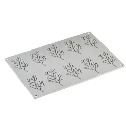 Pavoni Siliconen Vorm Wood Ø78x48mm (10) 30x20cm