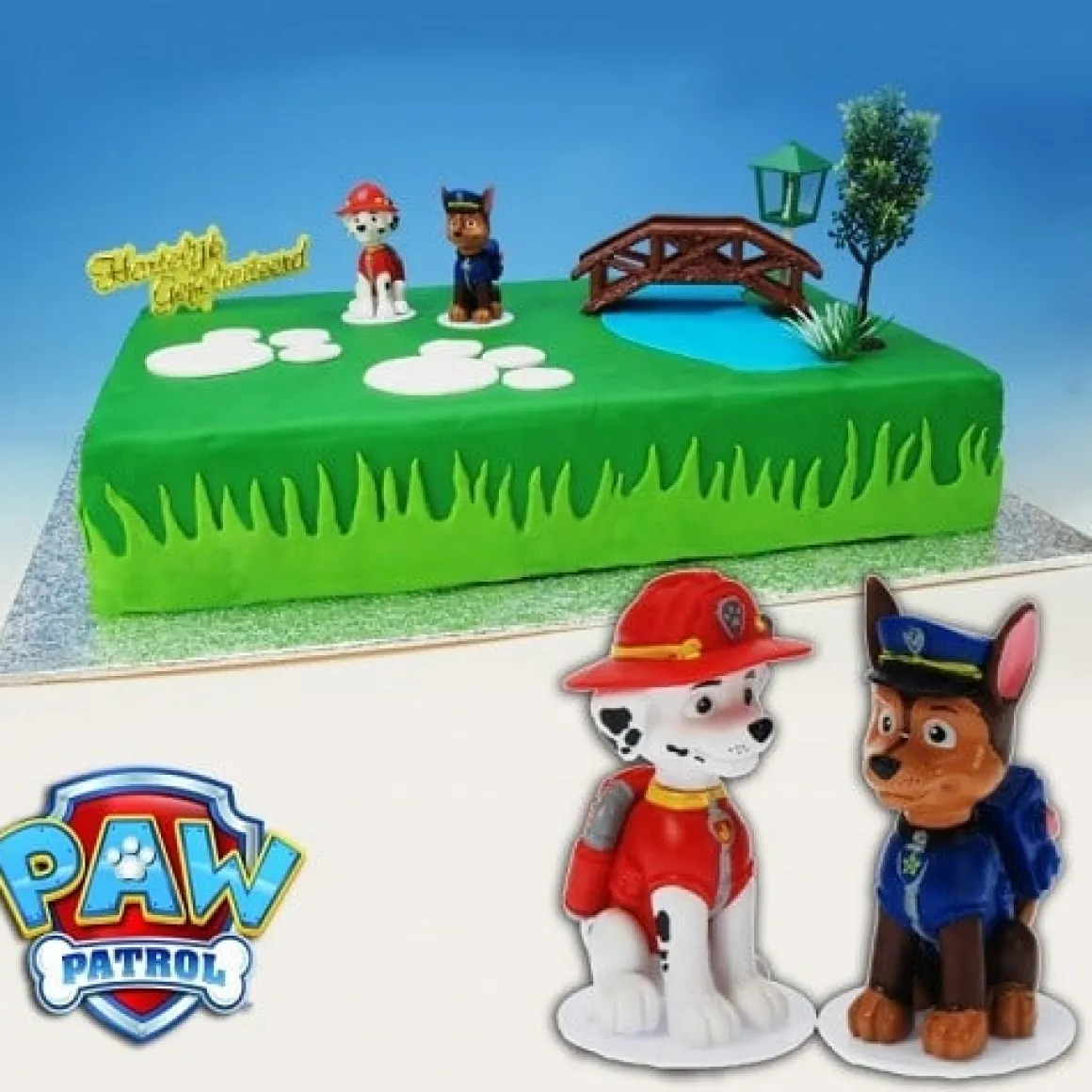 Paw Patrol Taartset