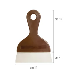 Plaatkrabber RVS 14x16 cm