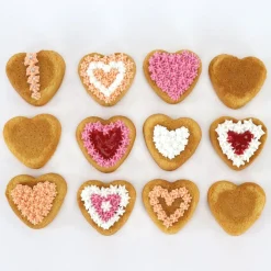 PME Bakvorm Hartjes 12 stuks