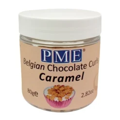 PME Chocoladekrullen Caramel 85 gram