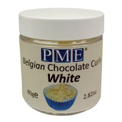 PME Chocoladekrullen Wit 85 gram