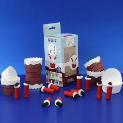 PME Cupcake Kit Kerstman 6st.