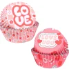 PME Cupcake Vormpjes Love Ø52mm 60st.