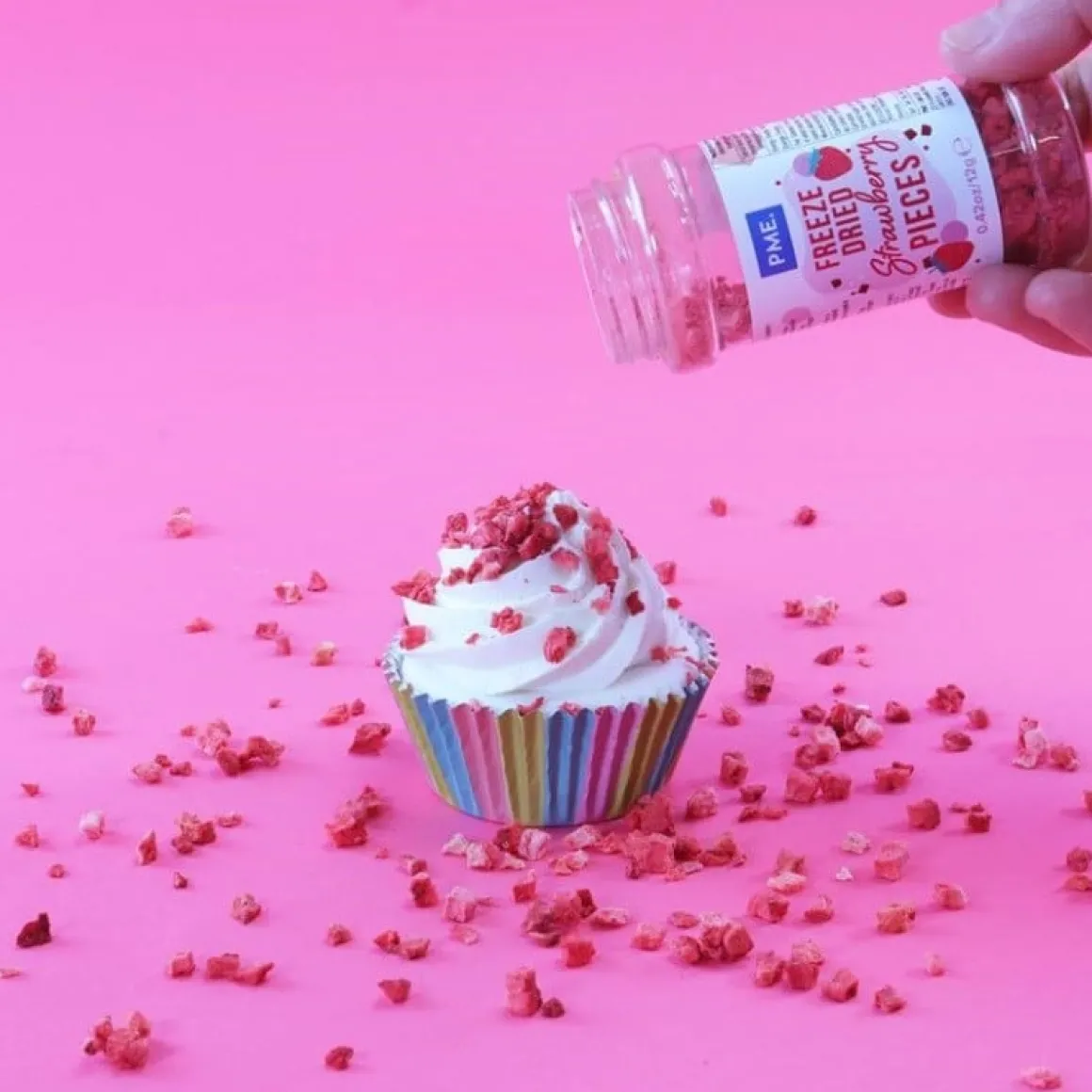 PME Gevriesdroogde Aardbeien 12g