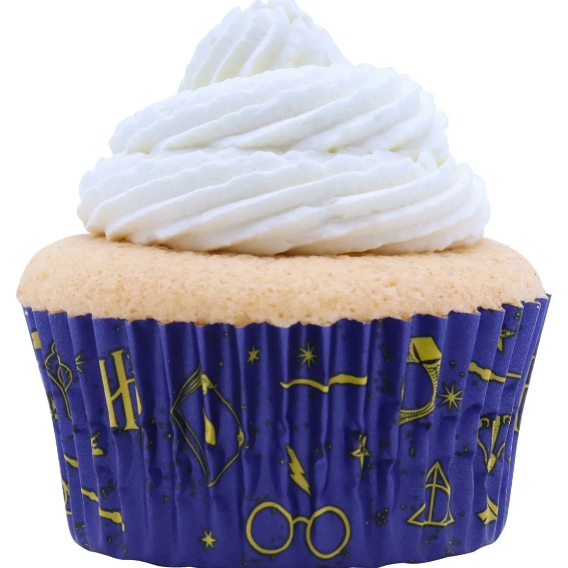 PME Harry Potter Cupcake Vormpjes Folie Goud Ø52mm 30st.