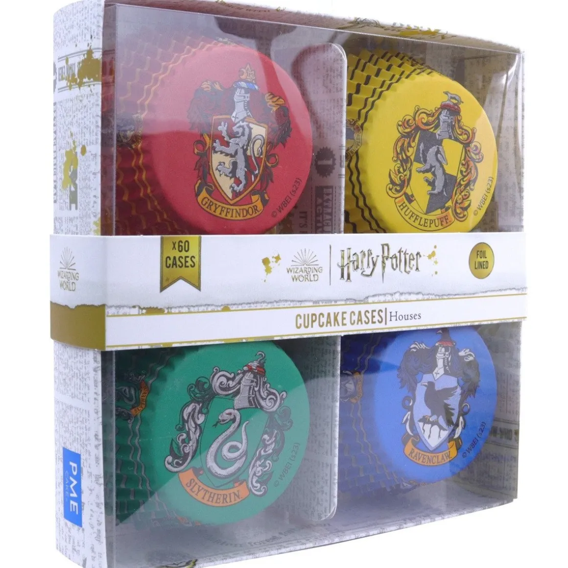 PME Harry Potter Huizen Cupcake Vormpjes Ø52mm 60st.