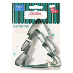 PME Koekjes Uitstekers Kerstbomen Set/3
