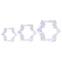 PME Koekjes Uitstekers Sneeuwvlokken Set/3