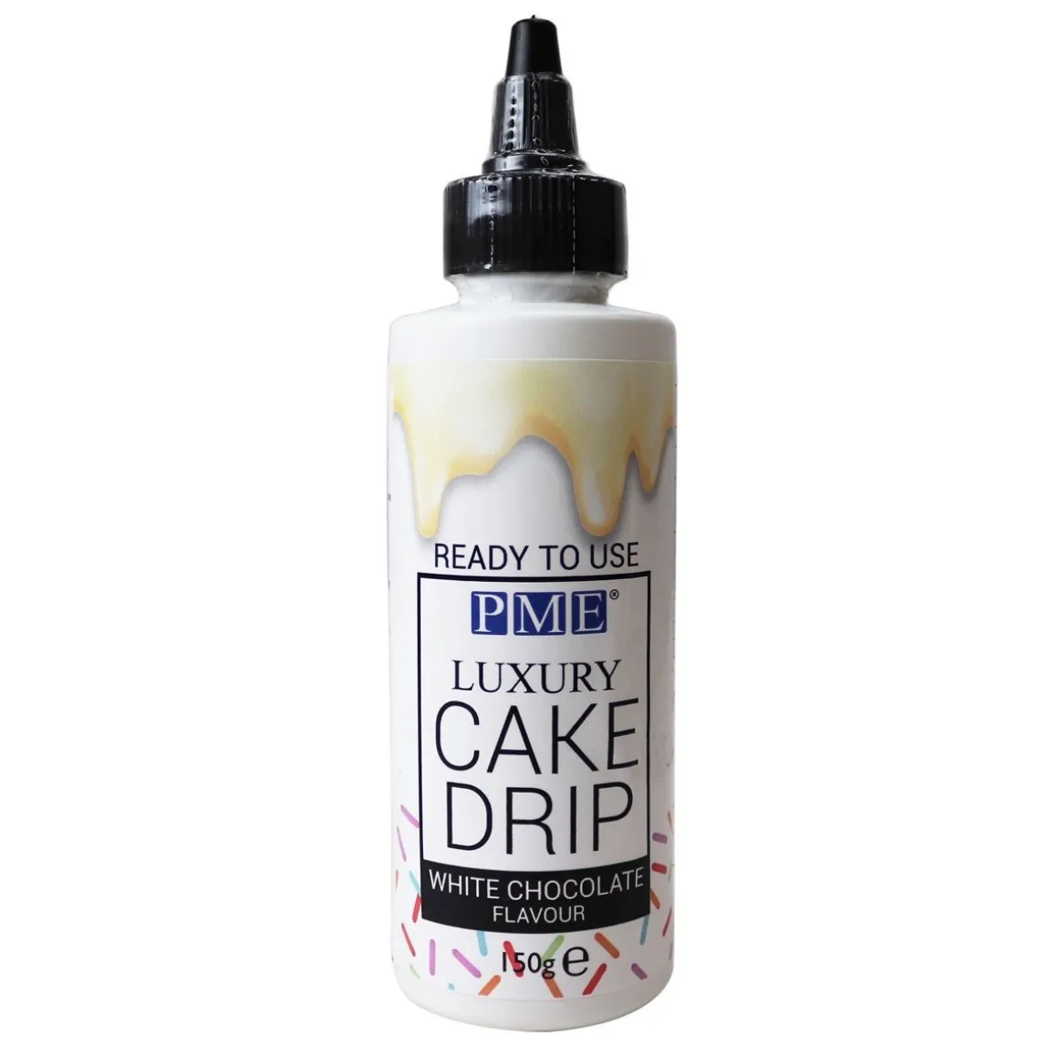 PME Luxury Cake Drip Witte Chocolade 150g
