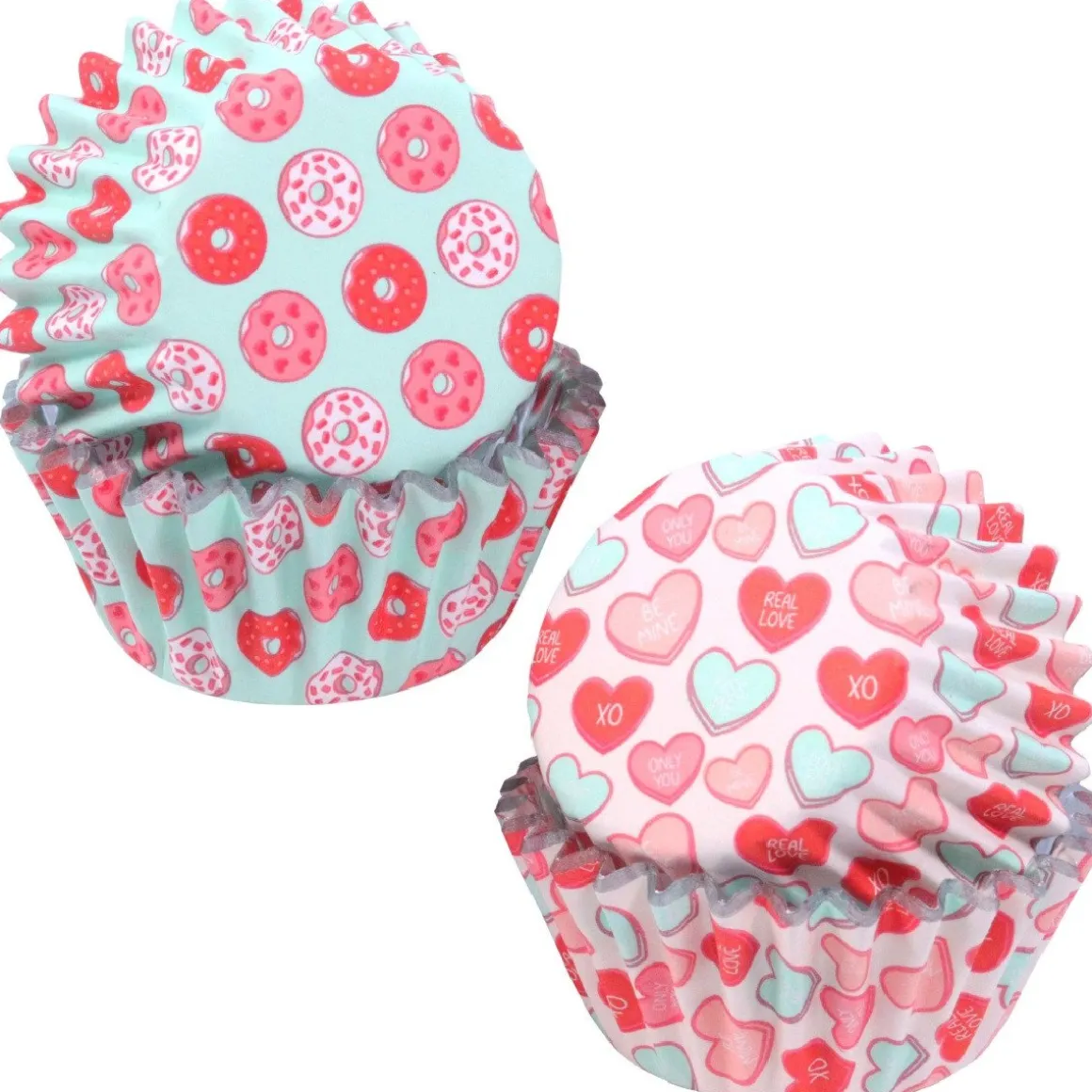 PME Mini Cupcake Vormpjes Pretty Sweet Ø33mm 60st.