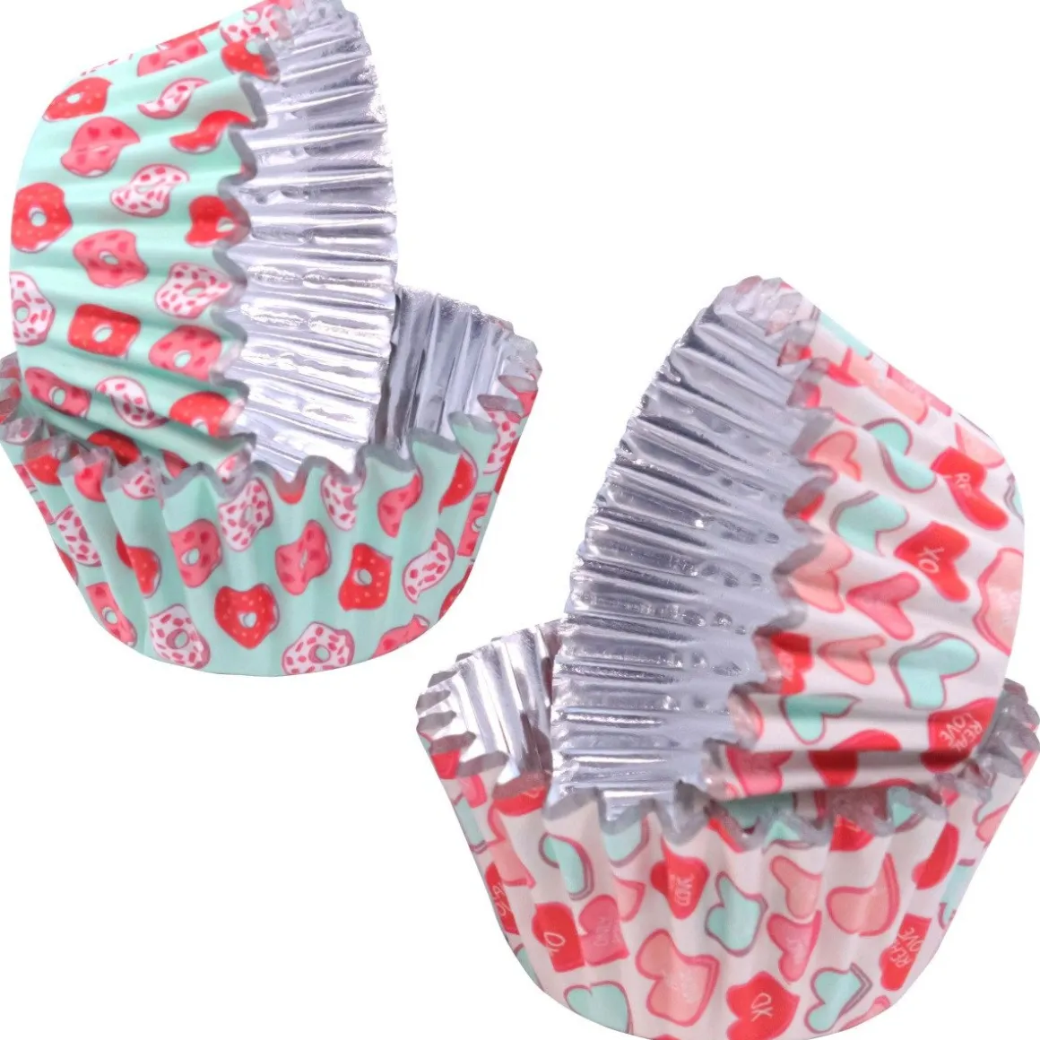 PME Mini Cupcake Vormpjes Pretty Sweet Ø33mm 60st.