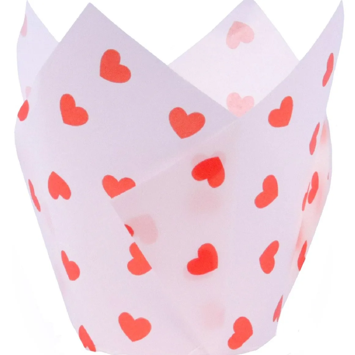 PME Muffin Cups Hartjes 24st.