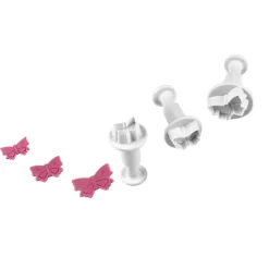 PME Plunger Cutter Mini Vlinder set/3