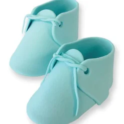 PME Suikerdecoratie Baby schoen Blauw 2 st. 11x5cm