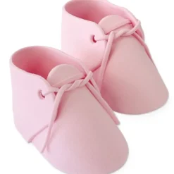 PME Suikerdecoratie Baby schoen Roze 2 st. 11x5cm