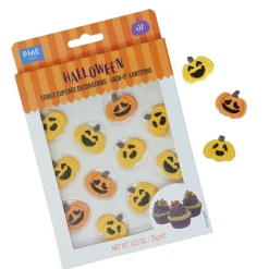 PME Suikerdecoratie Halloween Pompoenen 12st.