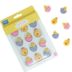 PME Suikerdecoratie Kuikentjes 12st.