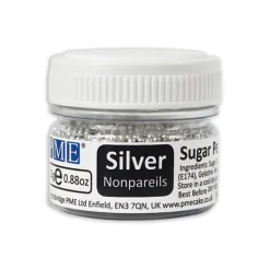 PME Suikerparels Zilver Nonpareils 25 gram