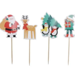 PME Taartprikkers Kerstman 24st.