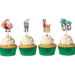 PME Taartprikkers Kerstman 24st.