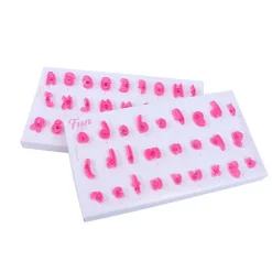 PME Tekst Stempelset Alfabet Fun Fonts - Collectie 3