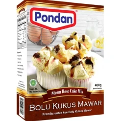 Pondan Cakemix Bolu Kukus Mawar (Gestoomde Cake) 400g