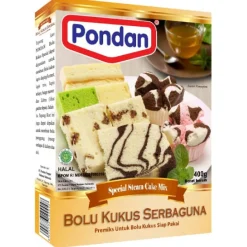 Pondan Cakemix Bolu Kukus Serbaguna (Gestoomde Cake) 400g