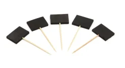 Prikker met Zwart Krijtbordje 100st.