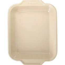 Pyrex Ceramic Creation Ovenschaal Rechthoek Beige 29x22cm**