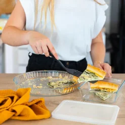 Pyrex Cook & Freeze Ovenschaal met Deksel 19x14x5cm