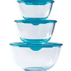 Pyrex Prep & Store Beslagkom met Deksel 0,7L (Ø15cm)