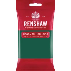 Renshaw Rolfondant Smaragd Groen 250g