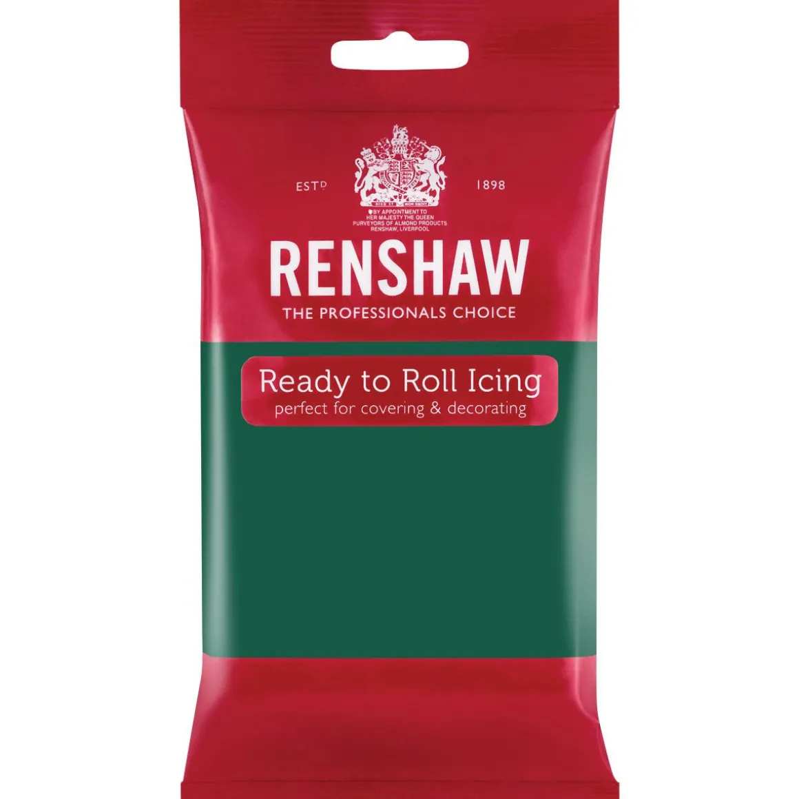 Renshaw Rolfondant Smaragd Groen 250g