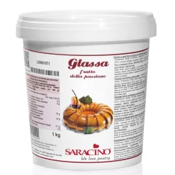 Saracino Mirror Glaze Passievrucht 1kg