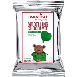 Saracino Modelleer Chocolade Groen 250g