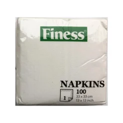 Servetten Wit 100st.