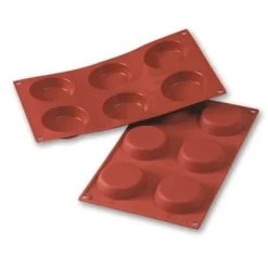 Siliconen Bakvorm Flan Ø70h17mm (6)