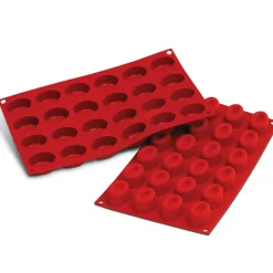 Siliconen Bakvorm Savarin Ovaal 44x32x24,5mm (24)