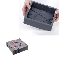 Siliconen Vorm Block 20x20x5cm (Dinara Kasko)