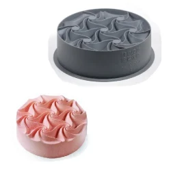 Siliconen Vorm Tesselation Ø18x5cm (Dinara Kasko)