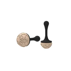 Silikomart Bonbonvorm Rond (24) + Choco Stamps (4) Ø3,1cm