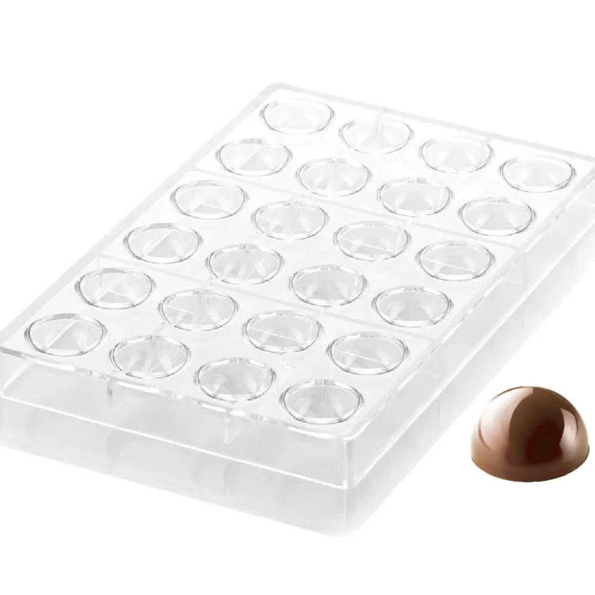 Silikomart Bonbonvorm Semisfera Ø31x16mm (24x)