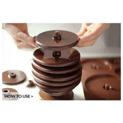 Silikomart Chocolade Vormset Ei Ø305x15(h)mm**