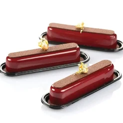 Silikomart Gebakschoteltje Eclair Zwart 14x3,2cm 100st.