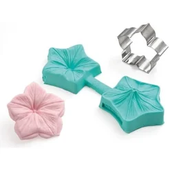 Silikomart Mold en Steker Bloem #5 - Ø40mm (Veiner)