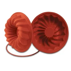 Silikomart Siliconen Bakvorm Savarin Ø24x6cm + Ring