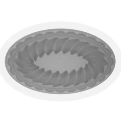 Silikomart Siliconen Bakvorm Pleincoeur Ovaal 17,6x10,4cm