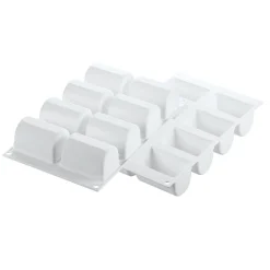 Silikomart Siliconen Bakvorm Bûchette 7,5x5x4,6cm